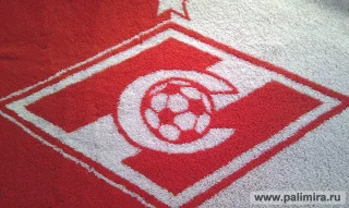 Махровые полотенца с логотипом Спартак
